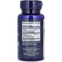 Гранатовий комплекс Life Extension Pomegranate Complete 30 гелевих капсул - мініатюра 2