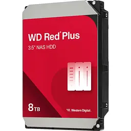 Жорсткий диск 3.5` WD Red Plus NAS 8TB SATA 256MB (WD80EFPX) [141089] - мініатюра 2