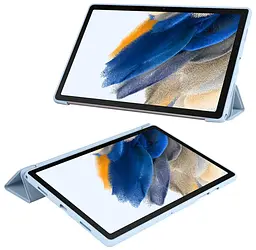 Чохол-книжка DK для Samsung Galaxy Tab A9+ (X210 / X215 / X216) екошкіра/силікон Smart Case white ice - мініатюра 2