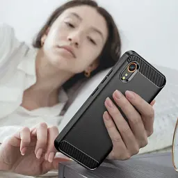 Панель BeCover Carbon Series для Samsung Galaxy Xcover7 Black (711892) - мініатюра 4
