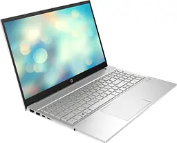 Ноутбук HP Pavilion 15-eh1023ua 15.6FHD IPS AG/AMD R5 5500U/8/256F/int/DOS/Silver (422K3EA) - мініатюра 4