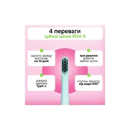 Електрична зубна щітка Enchen Mint5 Sonik Blue (MINT5-B) - мініатюра 8