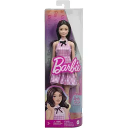 Лялька Barbie Модниця в ніжній сукні в клітинку (HRH21) - мініатюра 5