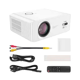 Проектор HOCO DT3 Smart electric focus projector(1080P Android version)(EU) White (6942007629669) - мініатюра 5