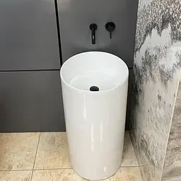 Умивальник підлоговий VBI Cirella white VBI-019024, Білий