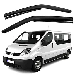 Дефлектори вікон вітровики Opel Vivaro 2003-2015 скотч SunPlex (SP-S-61-6)