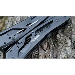 Мультитул Ganzo Multi Tool (G202B), Чорний - мініатюра 15