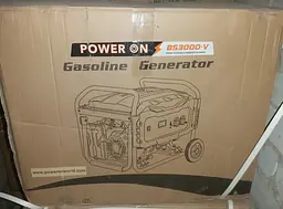 Бензиновий однофазний генератор Power On BS3000-V - мініатюра 3