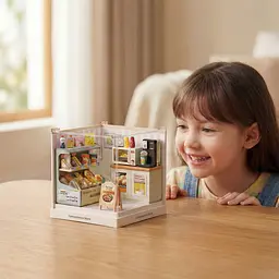 Конструктор-румбокс Цілодобовий магазин Mini House 8033-MH серії Інтер'єр Міні - мініатюра 7