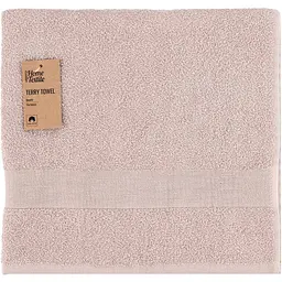 Рушник махровий Ardesto Benefit 70х140 см 100% бавовна айворі (ART2470IV) 