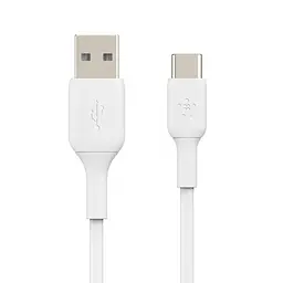 Кабель Belkin USB-A > USB-C заряджання/синхронізації 1м, 15Вт, Type-C, PVC, білий teh0013670 - мініатюра 4