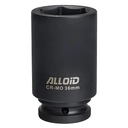 Торцева головка ударна глибока 3/4"DR, 36 мм. Alloid. GUG-71136