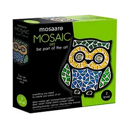 Дитячий набір для творчості кришталева мозаїка "Сова" Mosaaro MA2004