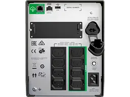 Лінійно-інтерактивне ДБЖ APC Smart-UPS 1500VA Tower LCD SmartConnect (SMT1500IC) - мініатюра 2