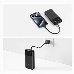 Портативний зарядний пристрій Anker PowerCore - 20000 mAh 30W PD Black (6962720) - мініатюра 3