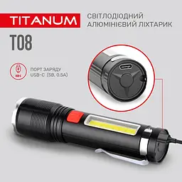 Ліхтар портативний Videx Titanum 700 Lm 6500 K (TLF-T08) - мініатюра 8