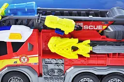 Машина інерційна RJ2820 "Пожежна" озвучена, зі світлом, у коробці YG Toys - мініатюра 3