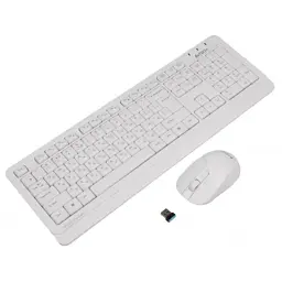 Комплект A4Tech FG1012 Wireless White (4711421970952) - мініатюра 2