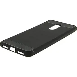 Чохол-накладка Toto Carbon Brush TPU Case Xiaomi Redmi 5 Black - мініатюра 4