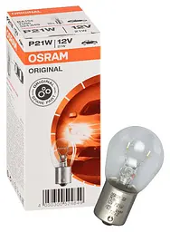 Галогенова лампа OSRAM 7506 P21W 12V BA15s 10X5