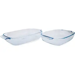 Форма для випікання Pyrex Classic прямокутна набір 2 шт 2.6 л 1.9 л (912S967/7045) - мініатюра 2
