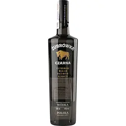 Алкогольний напій Zubrowka Czarna 40% 0.5 л (782838)