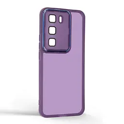 Защитный чехол для Infinix Hot 60 Pro Plus 4G, Shade, фиолетовый, TPU+PC, матовый, защита всего корпуса, панель-накладка, противоударный, с высокими бортами, амортизирует удары при падениях, ArmorStandart (ARM88690) - мініатюра 2