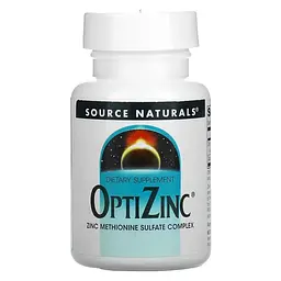 Вітаміни та мінерали Source Naturals OptiZinc 60 таблеток