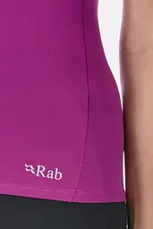 Футболка Rab Force SS Tee wmns 12 Світло-фіолетовий - мініатюра 3