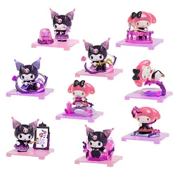 Фігурка-сюрприз Pop Top Kuromi та My Melody Квіткова таємниця у прозорому кейсі - мініатюра 3