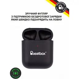 Навушники BeatBox PODS AIR 2 Wireless Charging Black (bbpair2wcb) - мініатюра 5