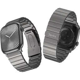 Ремінець Benks AeroTitan для Apple Watch 44/45/46/49mm Titanium [161131] - мініатюра 5