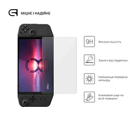 Захисне скло для Lenovo Legion Go, Glass.CR, загартоване, прозоре, 9H, олеофобне покриття, ударостійке, стійке до подряпин, ультратонке, просте встановлення, для ігрової консолі, ArmorStandart (ARM74482) - мініатюра 2