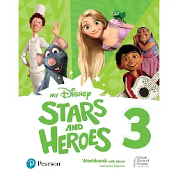 My Disney Stars and Heroes 3. Workbook with eBook - Кетрін Згурас