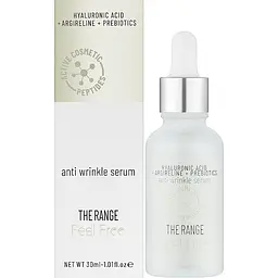 Сироватка для обличчя Feel free The Range Hyaluronic Acid + Argireline + Prebiotics Serum відновлююча 30 мл - мініатюра 2