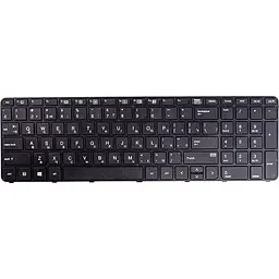 Клавіатура для ноутбуку HP 450 G3, 470 G3 чорний, чорний фрейм (KB310746)
