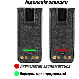 Акумулятор для рації Motorola R7 R7A з USB-C Type-C 5000 mAh PMNN4808A - мініатюра 6