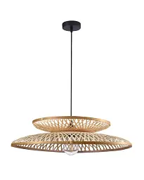 Люстра в стилі бохо, підвісний світильник Goldlux 329103 Bali E27 1x20W IP20 Бежевий