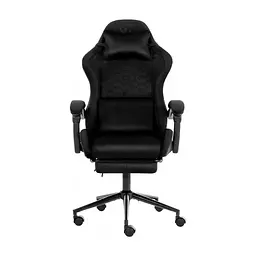 Крісло ігрове GT Racer X-2338 Black (X-2338 Fabric Black/Black Suede)