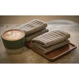 Набір рушників Wacaco Barista Towels 2шт Brown - мініатюра 3