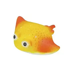 Дитяча іграшка-антистрес Скат MS 3827(Yellow) з борошном, 11 см