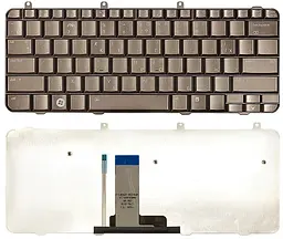 Клавіатура для ноутбука HP Pavilion (D3-1000, DV3Z-1000) з підсвічуванням (Light), Bronze - мініатюра 3