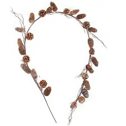 Гілка декоративна Lefard з шишками 160 см (801-569)