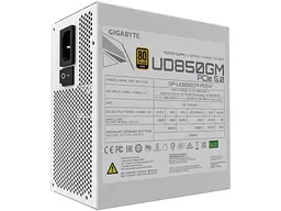 Блок живлення Gigabyte UD850GM PG5 White (GP-UD850GM-PG5W) - мініатюра 3