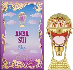 Оригінал Anna Sui Sky Тестер 75 мл Туалетна вода - мініатюра 2
