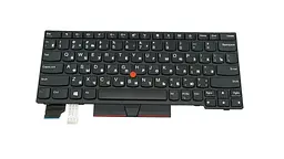 Клавіатура для ноутбука LENOVO (ThinkPad: X280) rus, black