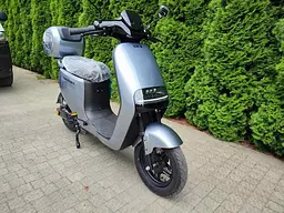 Електроскутер Двомісний CROSSER CR9 (1200W,72V,24Ah графенові абк) Сірий - мініатюра 8