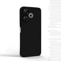 Чехол-накладка для смартфона Xiaomi Redmi 13 4G Poco M6 4G, противоударный, силиконовый, термополиуретановый (ТПУ), с защитой камеры и корпуса, черный, защита всего корпуса, ArmorStandart (ARM78261) - мініатюра 2
