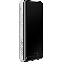 Зовнішній акумулятор Baseus Magnetic Bracket 20W 10000mAh White [PPCX000002] [87025] - мініатюра 4