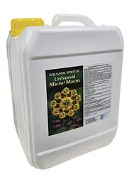 Добриво для акваріумних рослин TM Aquahim Spiritol Universal Micro+Macro, 5л